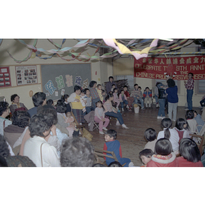 Children at a Chinese Progressive Association anniversary event