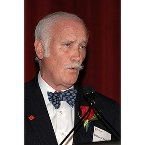 William Fowler speaks at the Alumni Ball