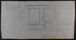 Elevation of Hall Toward Fire Place, December 26, 1905
