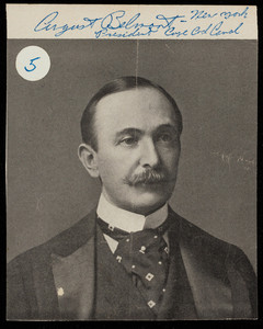 Portrait of August Belmont