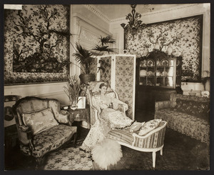 Interior view of the Arthur Little House, breakfast room, 2 Raleigh Street, Boston, Mass., undated