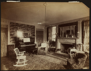 Philip Little House, 10 Chestnut Street, Salem, Mass., parlor no. 2