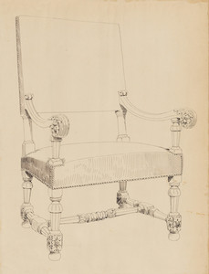 Renaissance Revival-style Arm Chair
