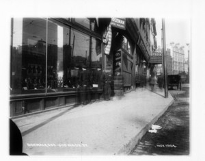 Sidewalks 633-635 Washington Street, west side, Boston, Mass., November 1904