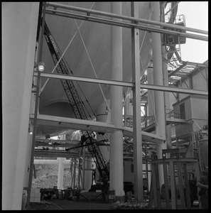 Yankee Atomic: view of the structure underneath the containment building