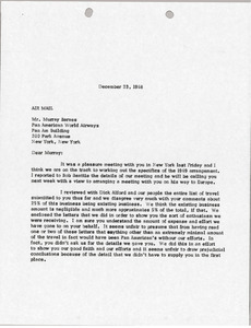 Letter from Mark H. McCormack to Murray Barnes