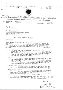 Letter from Jim L. Awtrey to Hans Kramer