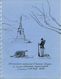 Memorandum and journal of Samuel Chapin of South Wilbraham, Massachusetts Company I, 46th Regt. M.V.M.