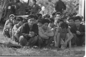 Vietcong prisoners; Mekong Delta.