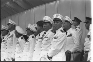 Generals Tran van Don, Westmoreland, Tran van Minh, Linh Quang Vien, Tran Ngoc Tam, Mai Huu Xuan, Le van Kim.