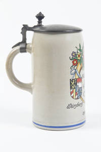 A stoneware stein for 14th Bavarian Turnfest held in Wurzburg in 1912