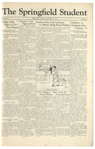 The Springfield Student (vol. 16, no. 12) January 15, 1926