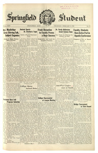 The Springfield Student (vol. 24, no. 21) February 8, 1934