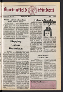 The Springfield Student (vol. 104, no. 26) May 3, 1990