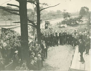 Weiser Hall Cornerstone Laying Ceremony, 1922
