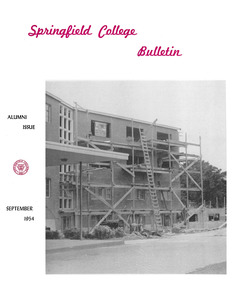The Bulletin (vol. 29, no. 1), September 1954