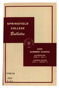 Summer School Catalog, 1955
