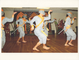 Photograph of Angkor Dance Troupe performing Monkey Dance, 2005