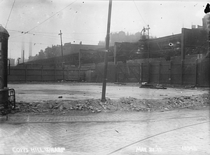 Empty lot at Copps Hill Wharf