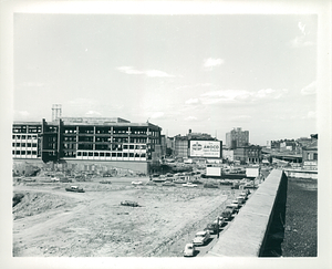 City Hall area construction