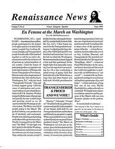 Renaissance News, Vol. 7 No. 6 (June 1993)