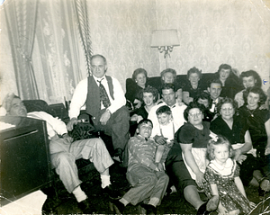 Correa family gathered together