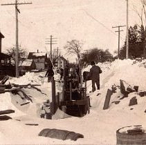 Sewer Construction in Arlington, c. 1898