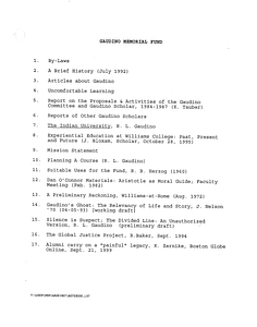 Gaudino Educational Initiatives