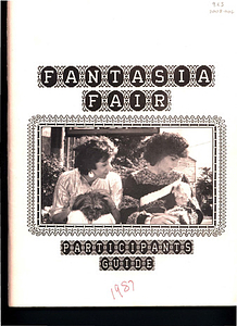 Fantasia Fair Participants' Guide (Oct. 15 - 25, 1987)
