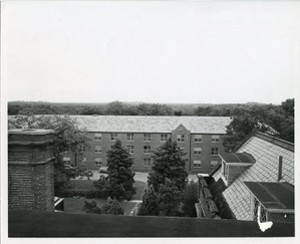 Gonzaga Hall exterior from rooftop