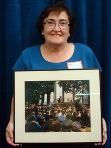 Roberta Stanley at the Waltham Mass. Memories Road Show