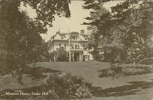 Warren family mansion at Cedar Hill, 1926