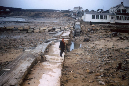 Storm of 1958--Plymouth Beach