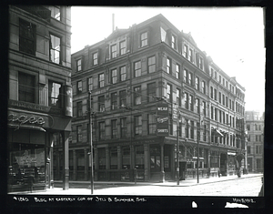 Building at easterly corner of Otis and Summer Streets