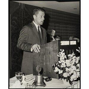 "Master of ceremonies, Richard Harte, Jr., Vice President, Boys' Clubs of Boston, INC"