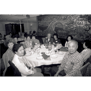 Guests at a Chinese Progressive Association party