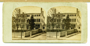 Stereograph of the Stocker-Wheelwright House, Newburyport, Mass., undated