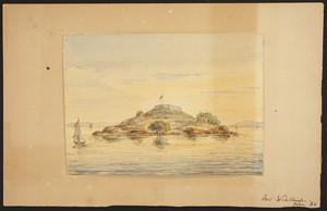 [Island with Fort.]