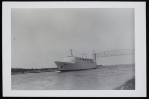 Cruise ship on the Cape Cod Canal