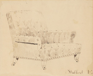 "Stuffed Easy Chair"