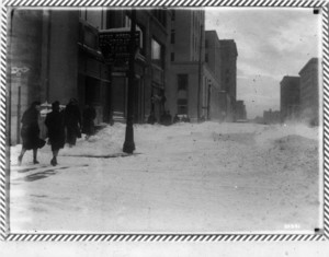 Blizzard, Berkeley Street, Park Square Building, Boston, Mass., February 15, 1940
