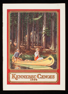 Kennebec Canoes 1924, Kennebec Boat & Canoe Co., Waterville, Maine