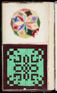 Scrapbook of sewing and craft projects