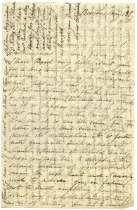 Letter from Agnes Higginson Fuller to Benjamin Smith Lyman