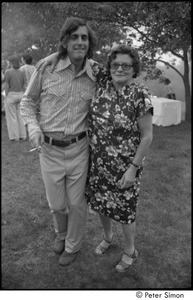 My Wedding: Kim Rosen posing with unidentified woman