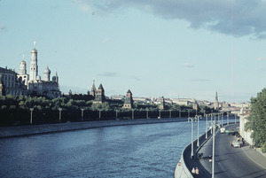 View of Kremlin and Moskva River