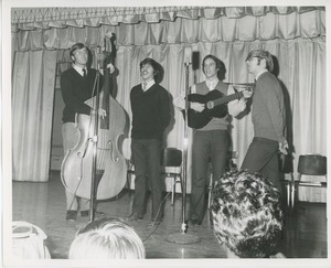 Performers at Thanksgiving celebration