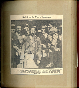 A Swing Through America for Roosevelt scrapbook, page 82