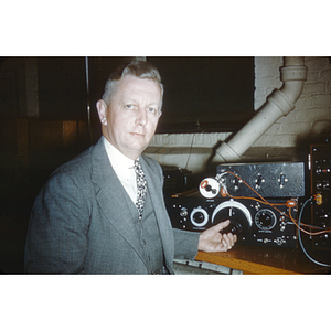 Prof. Roland Porter, '18, Chairman, Electrical Engineering Dept., 1949