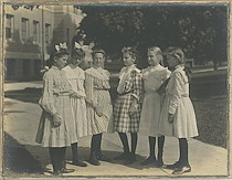 Girls at Underwood School